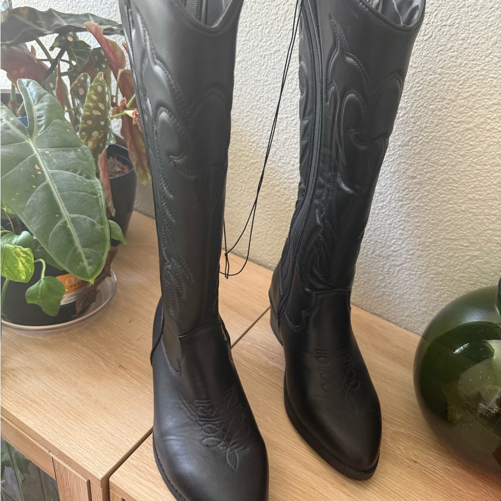 Torrid Black Heeled Boots